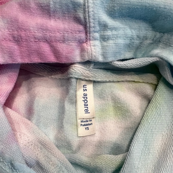 U.S. Apparel Girls Tie Dye Short Set Size Small 6-8 - Picture 4 of 13